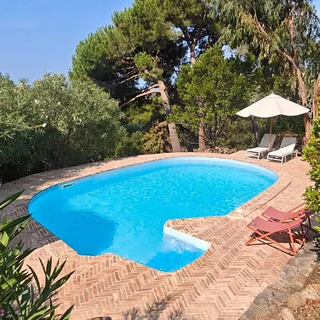 וילה Superb Sea View With Pool And Big Garden *