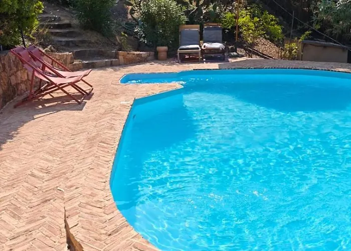 וילה Superb Sea View With Pool And Big Garden Pietrosella